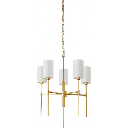 Żyrandol Hampton Darling | Złoty/Biały | Step Into Design