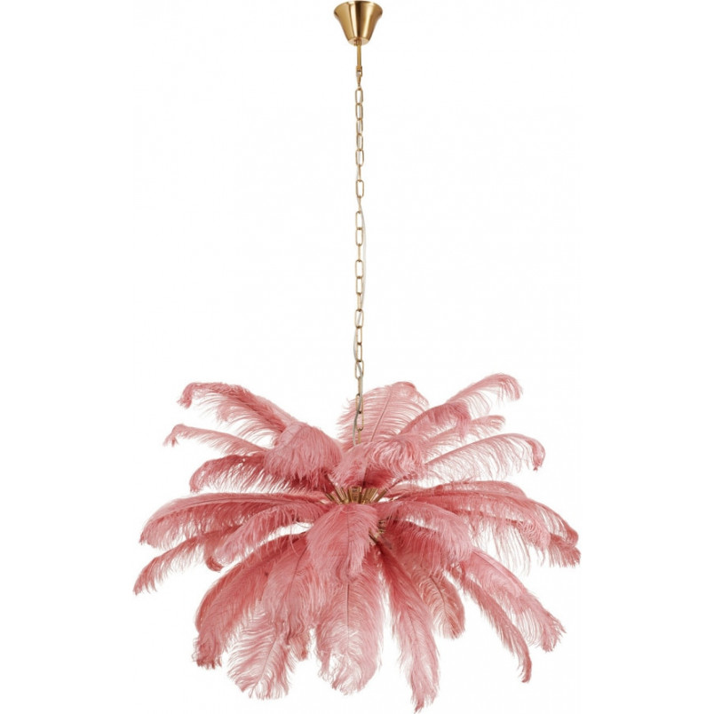 Lampa wisząca Emu różowa | Step Into Design - 100cm