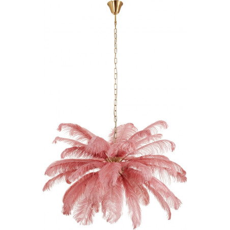 Lampa wisząca Emu różowa | Step Into Design - 100cm