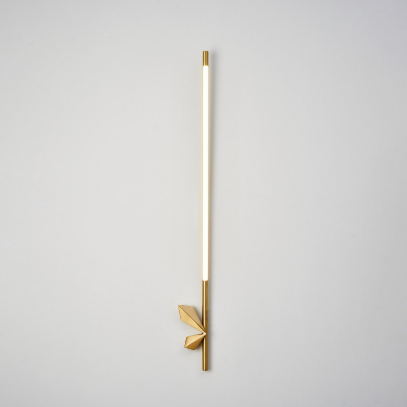 Kinkiet Glamour Florence Złoty 86cm | Step Into Design