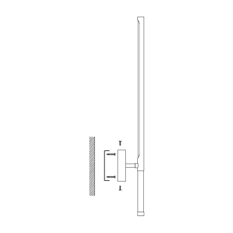 Kinkiet Fresco LED 65cm złoty | Step Into Design