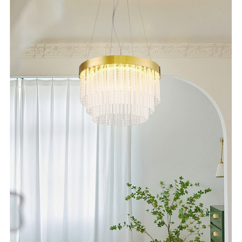 Żyrandol Kryształowy Gloria LED | Step Into Design