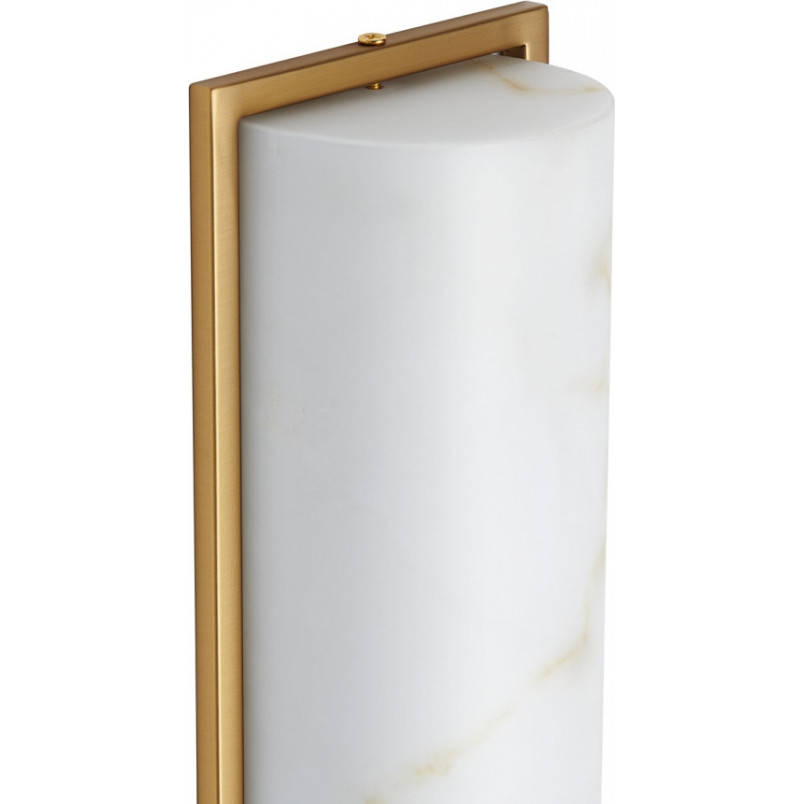 Kinkiet pionowy Muro LED - Step Into Design | Marmur i Mosiądz