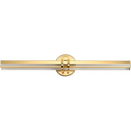 Kinkiet podłużny glamour Lovely LED 58cm złoty | Step Into Design