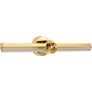 Kinkiet podłużny glamour Lovely LED 58cm złoty | Step Into Design