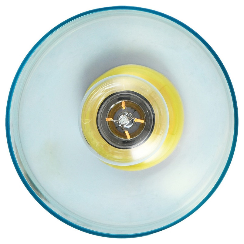 Lampa wisząca szklana Pastello Blue | Step Into Design