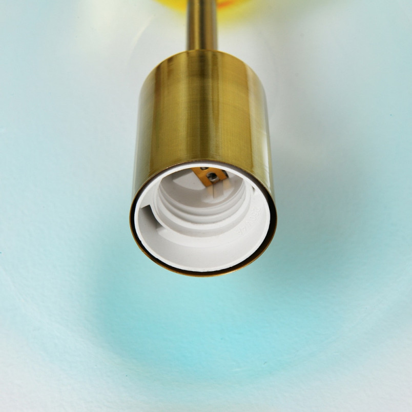 Lampa wisząca szklana Pastello Blue | Step Into Design
