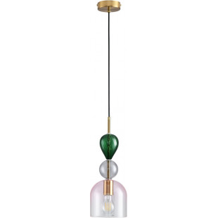 Lampa wisząca szklana Pastello Pink | Step Into Design