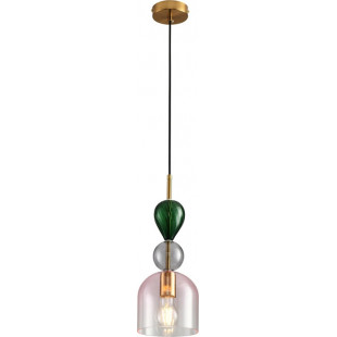 Lampa wisząca szklana Pastello Pink | Step Into Design