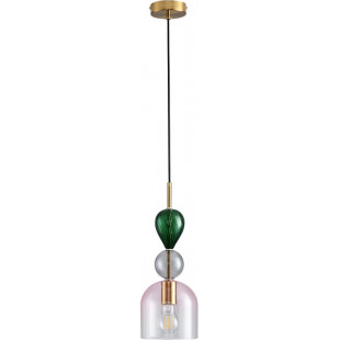 Lampa wisząca szklana Pastello Pink | Step Into Design