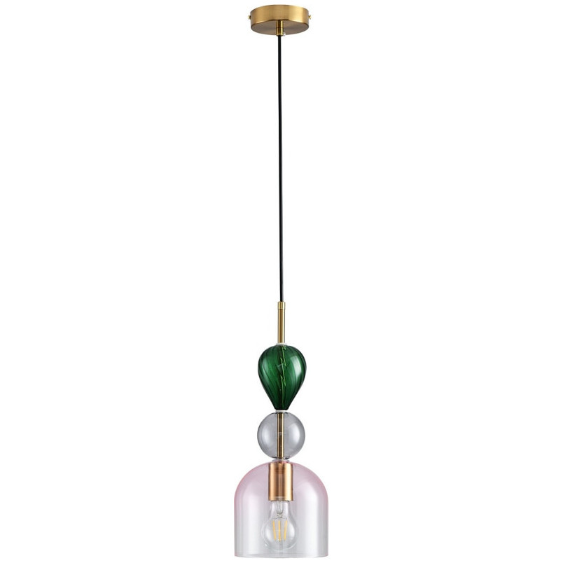 Lampa wisząca szklana Pastello Pink | Step Into Design