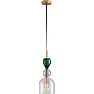 Lampa wisząca szklana Pastello Pink | Step Into Design