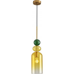 Lampa wisząca szklana Pastello Yellow - Step Into Design