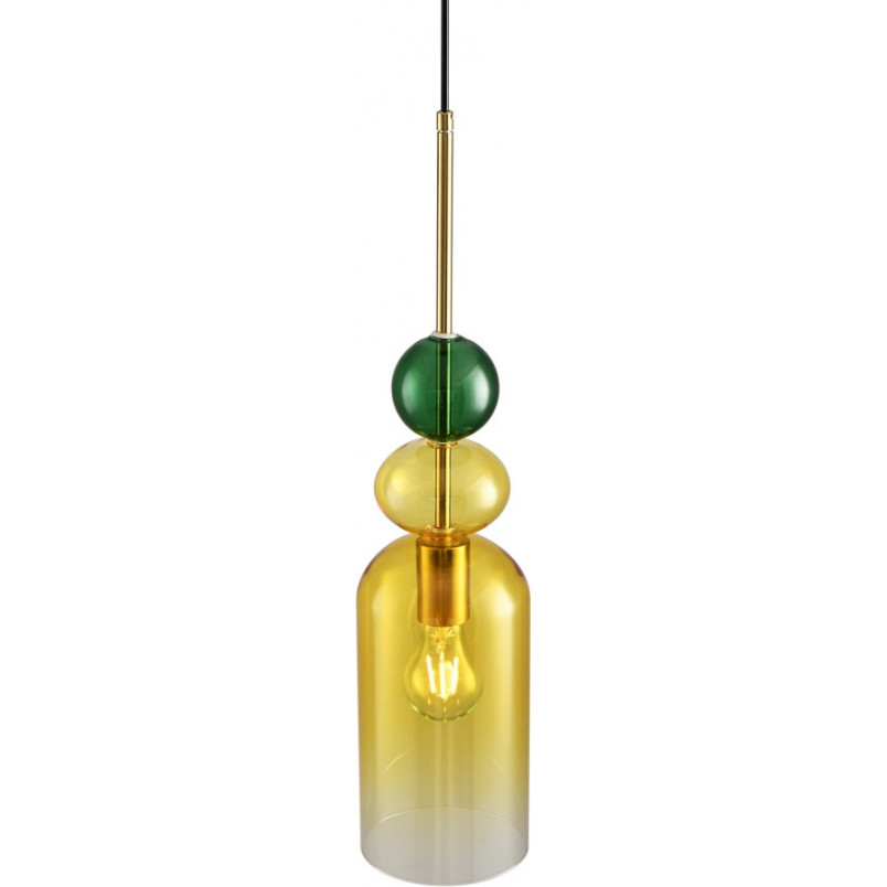 Lampa wisząca szklana Pastello Yellow - Step Into Design