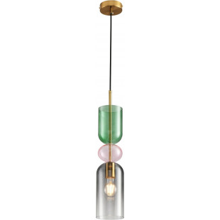 Lampa wisząca szklana Pastello Green - Step Into Design | Art Deco
