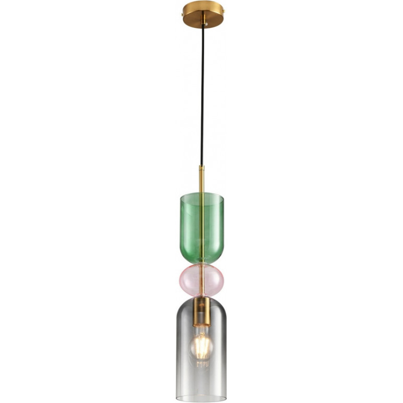 Lampa wisząca szklana Pastello Green - Step Into Design | Art Deco