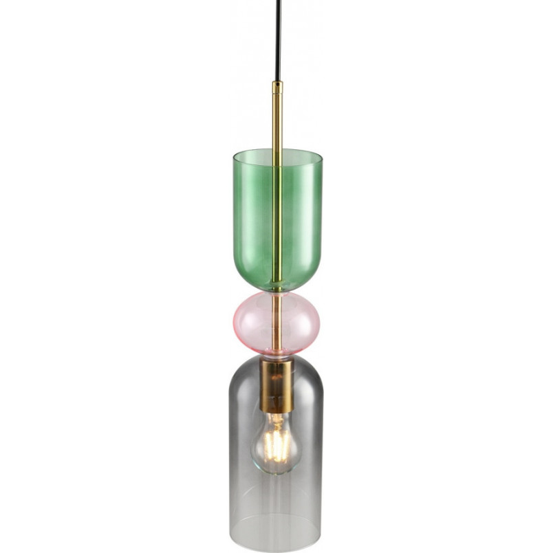 Lampa wisząca szklana Pastello Green - Step Into Design | Art Deco