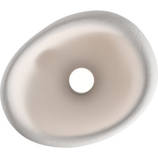 Plafon Japandi Stone 40cm biały | Step Into Design