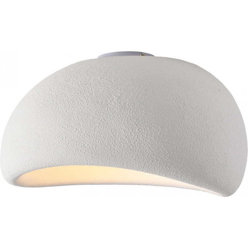 Plafon Japandi Stone 50cm biały | Step Into Design