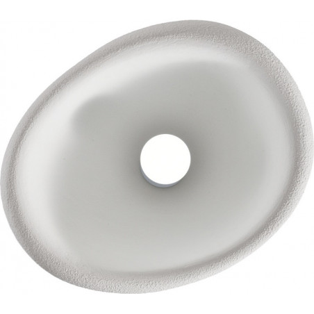 Plafon Japandi Stone 50cm biały | Step Into Design