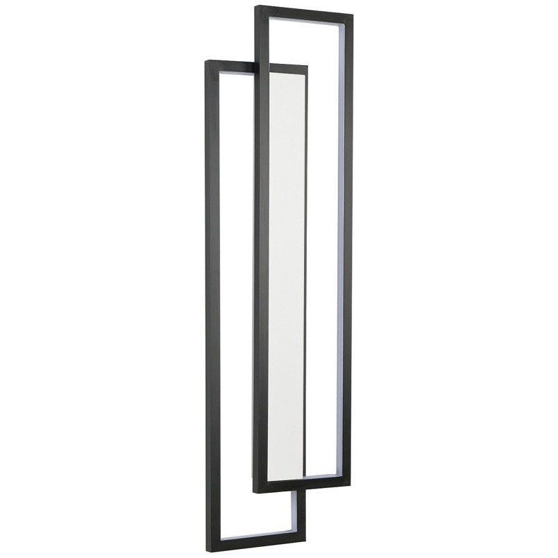 Kinkiet LED Symmetry czarny mat | Step Into Design