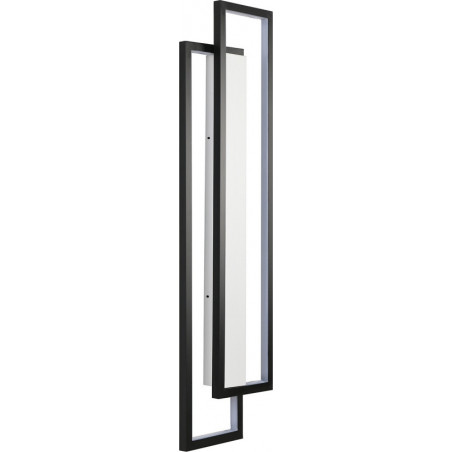 Kinkiet LED Symmetry czarny mat | Step Into Design