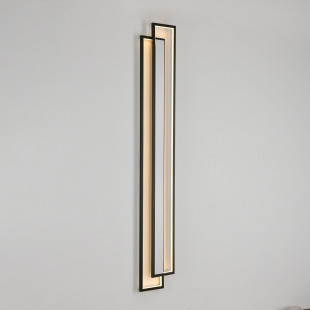 Kinkiet LED Symmetry czarny mat | Step Into Design