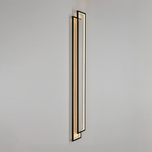 Kinkiet LED Symmetry czarny mat | Step Into Design