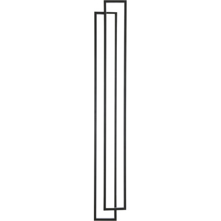 Kinkiet LED Symmetry czarny mat | Step Into Design