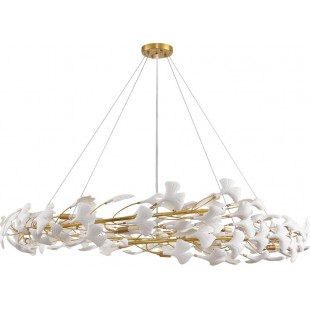 Lampa wisząca dekoracyjna Botanika 150cm biało-złota Step Into Design