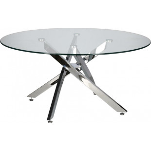 Stolik kawowy szklany Amber 90cm - Intesi | Elegancki design