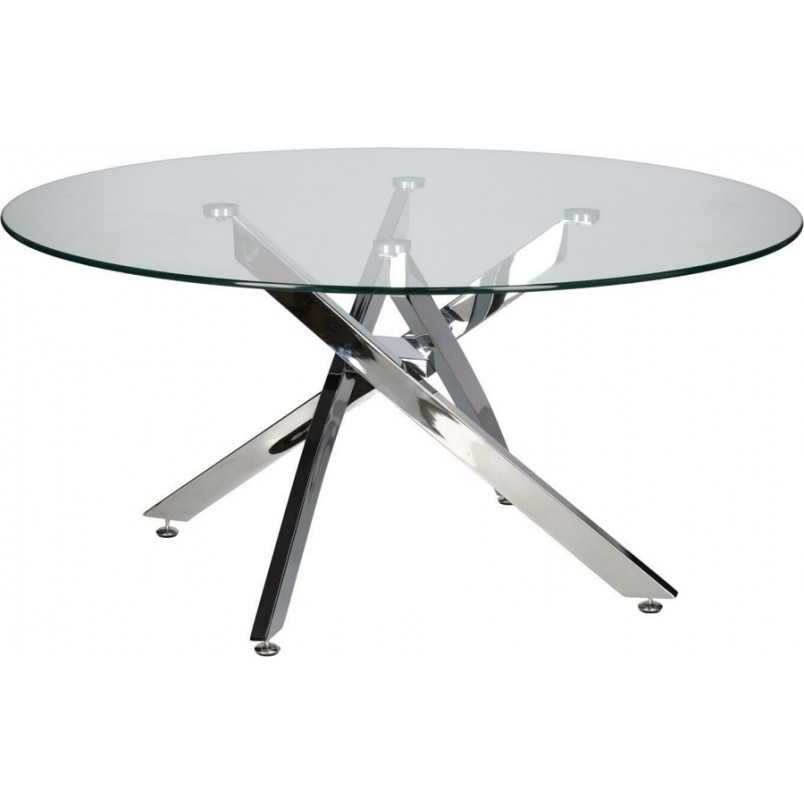 Stolik kawowy szklany Amber 90cm - Intesi | Elegancki design
