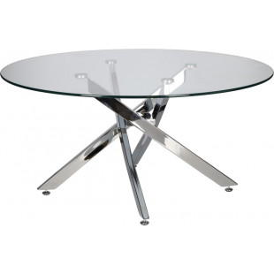 Stolik kawowy szklany Amber 90cm - Intesi | Elegancki design