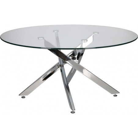 Stolik kawowy szklany Amber 90cm - Intesi | Elegancki design