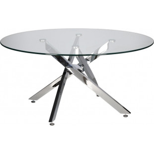 Stolik kawowy szklany Amber 90cm - Intesi | Elegancki design