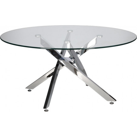 Stolik kawowy szklany Amber 90cm - Intesi | Elegancki design