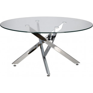 Stolik kawowy szklany Amber 90cm - Intesi | Elegancki design