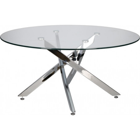Stolik kawowy szklany Amber 90cm - Intesi | Elegancki design