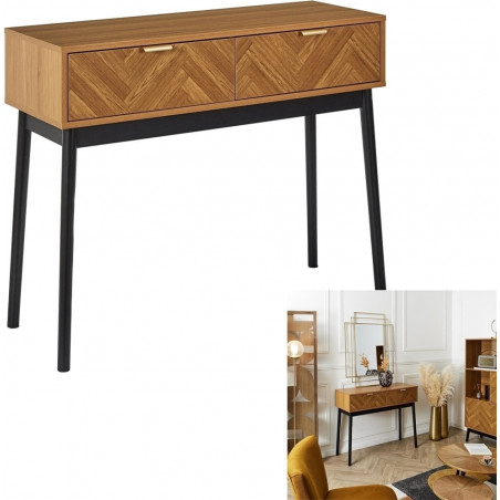 Konsola Felix 100x35cm Intesi - Styl Skandynawski | Kup Teraz