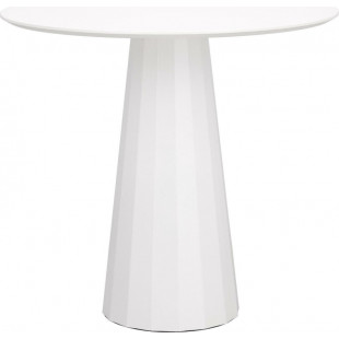Stół okrągły Florero 80cm biały Intesi - Elegancki design