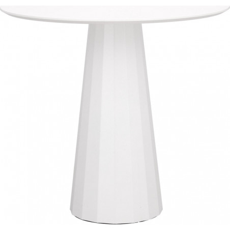 Stół okrągły Florero 80cm biały Intesi - Elegancki design