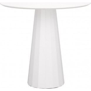 Stół okrągły Florero 80cm biały Intesi - Elegancki design