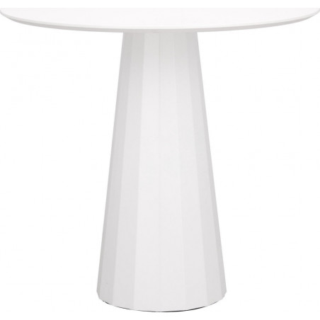 Stół okrągły Florero 80cm biały Intesi - Elegancki design