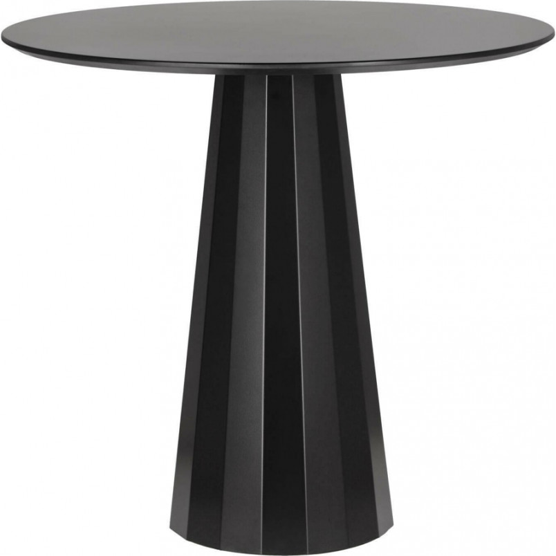 Stół okrągły Florero 80cm czarny Intesi - Elegancki design