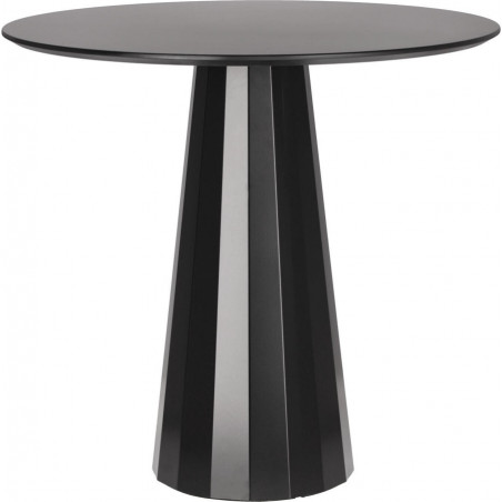 Stół okrągły Florero 80cm czarny Intesi - Elegancki design