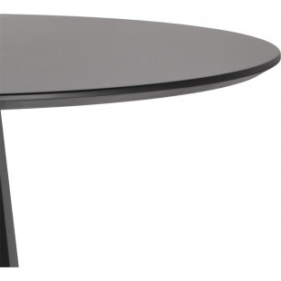 Stół okrągły Florero 80cm czarny Intesi - Elegancki design