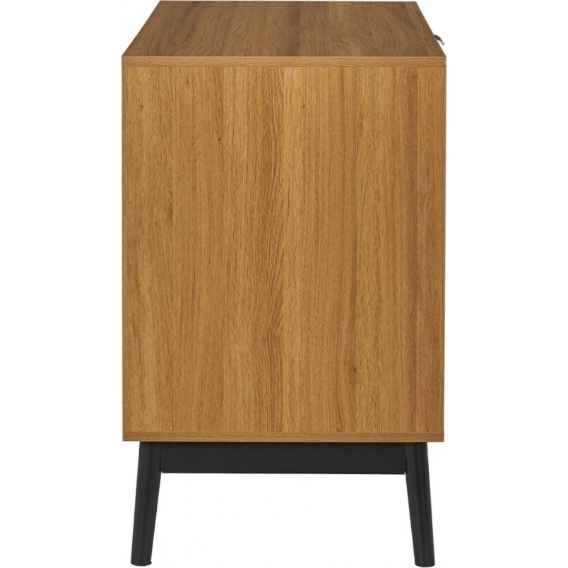 Komoda Felix 90x49cm - Skandynawski Design, 3 Szuflady | Intesi