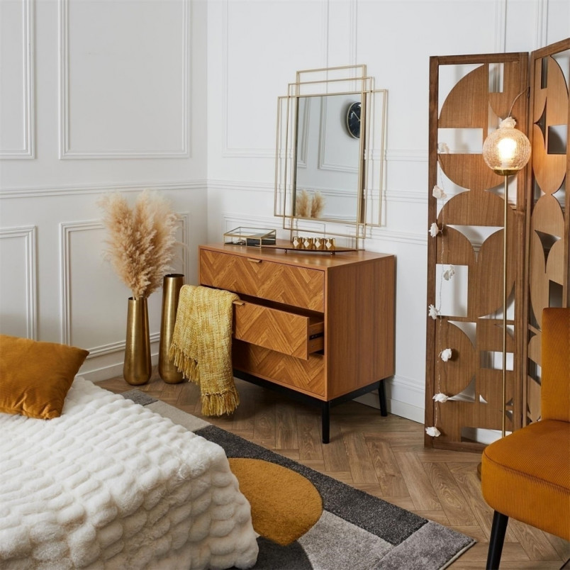 Komoda Felix 90x49cm - Skandynawski Design, 3 Szuflady | Intesi