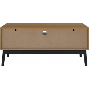 Szafka RTV Felix 110x40cm Intesi | Drewno, Szlufiada