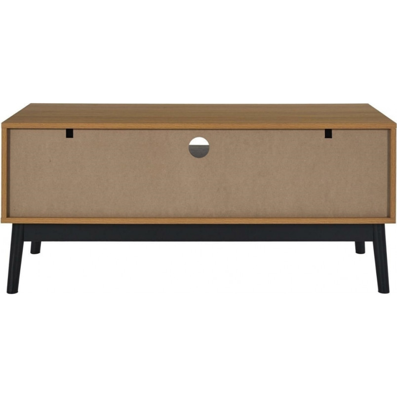 Szafka RTV Felix 110x40cm Intesi | Drewno, Szlufiada